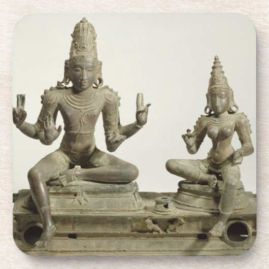 Dessous-de-verre Somaskanda, Chola, Tamil Nadu (bronze) (Devant)
