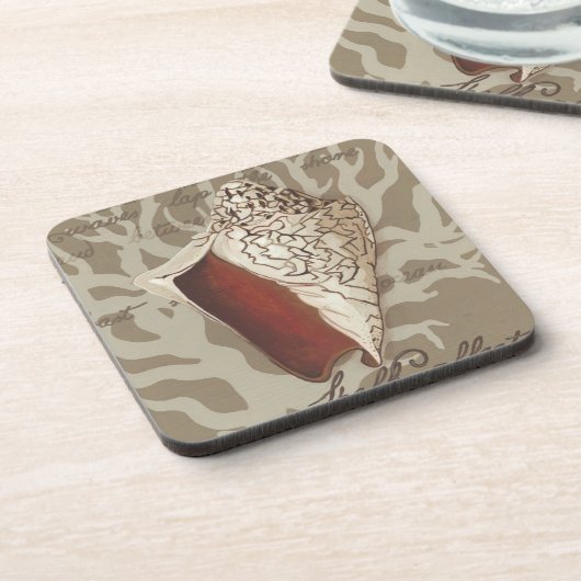 Dessous-de-verre Sonnet maritime IV (Côté gauche)