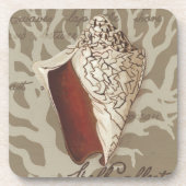 Dessous-de-verre Sonnet maritime IV (Devant)