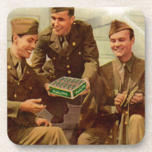 Dessous-de-verre Soudeurs 2ÈME GUERRE MONDIALE des années 1940 avec