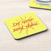 Dessous-de-verre Soul Shine (Côté gauche)