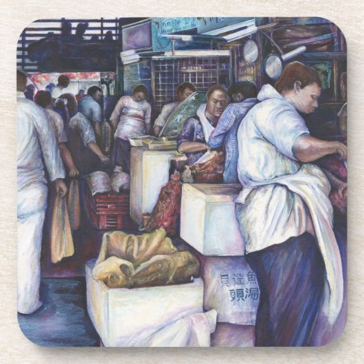 Dessous-de-verre Soupe à la tête de poisson, Singapour (Devant)