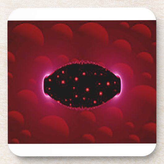 Dessous-de-verre Source Alien D'Énergie Avec Sphères Arrière - plan (Devant)