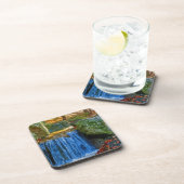 Dessous-de-verre Source d'eau bleue (Côté Droit)