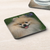 Dessous-de-verre Sourire de Pomeranian (Côté gauche)