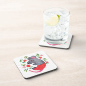 Dessous-de-verre souris dessinée (Côté Droit)