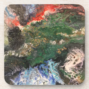 Dessous-de-verre Sous la série de contes de la mer de fée peinture 