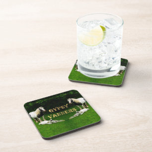 Dessous-de-verre Sous-tasse de boisson Gypsy Vanners
