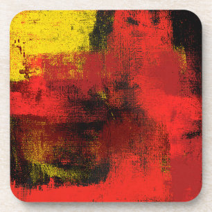 Dessous-de-verre Sous-verre de boisson abstrait 1965