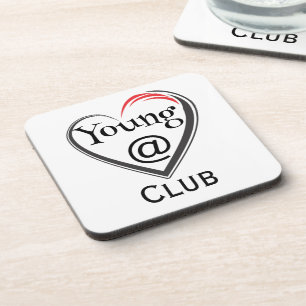 Dessous-de-verre Sous-verre de boisson du Young at Heart Club