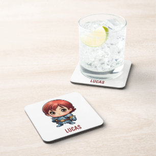 Dessous-de-verre Sous-verre de boisson pour chambre d'enfant person