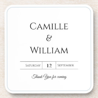 Dessous-de-verre Sous-verre de table de mariage vintage Cottagecore