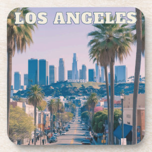 Dessous-de-verre Sous-verre en liège de Los Angeles – Voyage en Cal