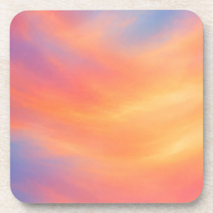 Dessous-de-verre Sous-verres Coucher de Soleil Pastel Esthétique