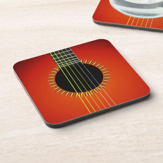 Dessous-de-verre Sous-verres pour guitare (lot de 4) (Côté gauche)