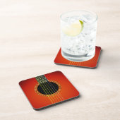 Dessous-de-verre Sous-verres pour guitare (lot de 4) (Côté Droit)
