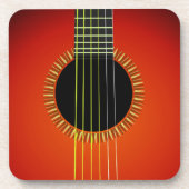 Dessous-de-verre Sous-verres pour guitare (lot de 4) (Devant)