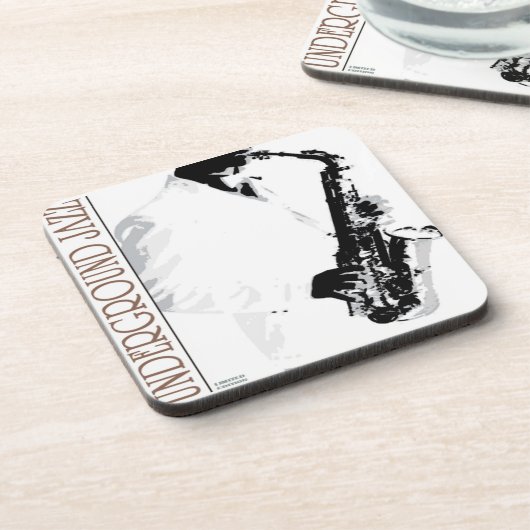 Dessous de verre souterrain de Jazz Cork (Côté gauche)