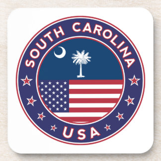 Dessous-de-verre South Carolina sticker, phone case, tote bag