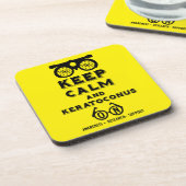 Dessous-de-verre Soutien Et Sensibilisation À Keratoconus (Côté gauche)