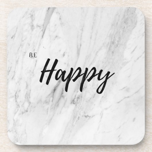 Dessous de verre - Soyez heureux (Devant)