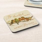 Dessous-de-verre Soyez Remerciés envers Lui et bénissez Son Nom (Côté gauche)