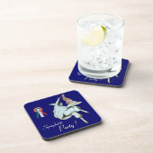 Dessous-de-verre SPAGHETTI PARTY CUISINE ITALIENNE, RESTAURANT, ble (Côté Droit)