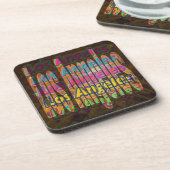 Dessous de verre Sparkle de Los Angeles (Côté gauche)