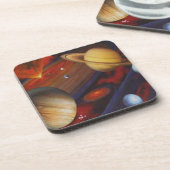 Dessous de verre spatiaux (Côté gauche)