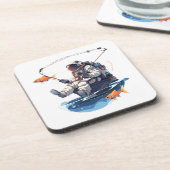 Dessous-de-verre spationaute (Côté gauche)