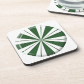 Dessous-de-verre Spearmint Stripe (Côté gauche)