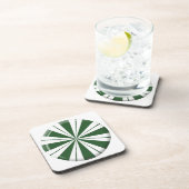 Dessous-de-verre Spearmint Stripe (Côté Droit)