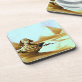 Dessous-de-verre Sphinx vintage (Côté gauche)