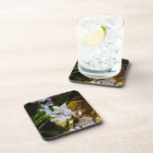 Dessous-de-verre Spring Beauté a Purple Fleur sauvage Abstrait (Côté Droit)