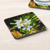 Dessous-de-verre Spring Beauté a Purple Fleur sauvage Abstrait (Côté gauche)