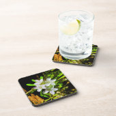 Dessous-de-verre Spring Beauté a Purple Fleur sauvage Abstrait (Côté Droit)