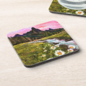 Dessous-de-verre Spring Landscape - Flowering (Côté gauche)