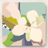 Dessous-de-verre Spring Magnolia Color Blocks Florist (Devant)