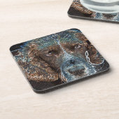 Dessous-de-verre Springer anglais (Côté gauche)