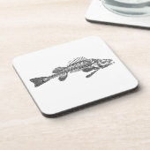 Dessous-de-verre Squelette de poisson (Côté gauche)