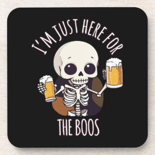 Dessous-de-verre Squelette Mignon Halloween Oktoberfest
