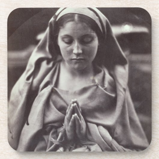 Dessous-de-verre St Agnès (copie d'albumen) (Devant)