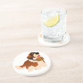 Dessous de verre St Bernard Cartoon (Côté)
