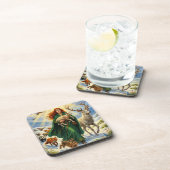 Dessous-de-verre St Brigid Spring Goddess Woodland Animals Imbolc (Côté Droit)