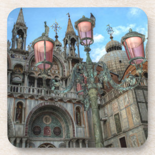 Dessous-de-verre St. Marc et lampe, Venise, Italie