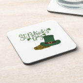 Dessous-de-verre St. Patrick's Day Hard Plastic Coaster (Côté gauche)