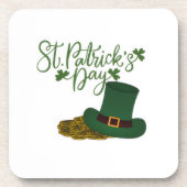 Dessous-de-verre St. Patrick's Day Hard Plastic Coaster (Devant)