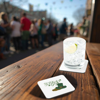 Dessous-de-verre St. Patrick's Day Hard Plastic Coaster