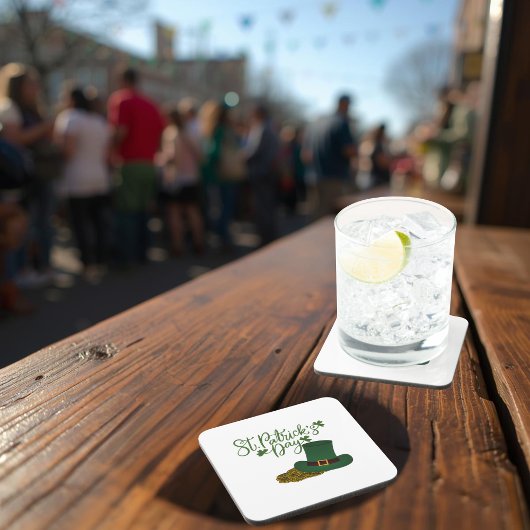 Dessous-de-verre St. Patrick's Day Hard Plastic Coaster