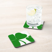 Dessous-de-verre St Patrick's Day Obtenez de la chance 3 et 1 feuil (Côté Droit)